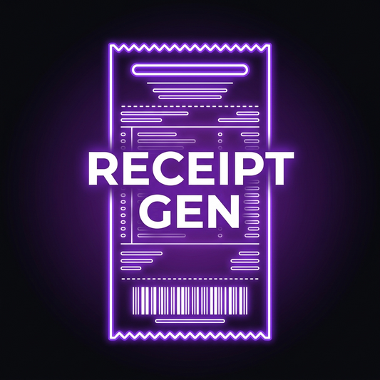 Receipt Gen vendor list